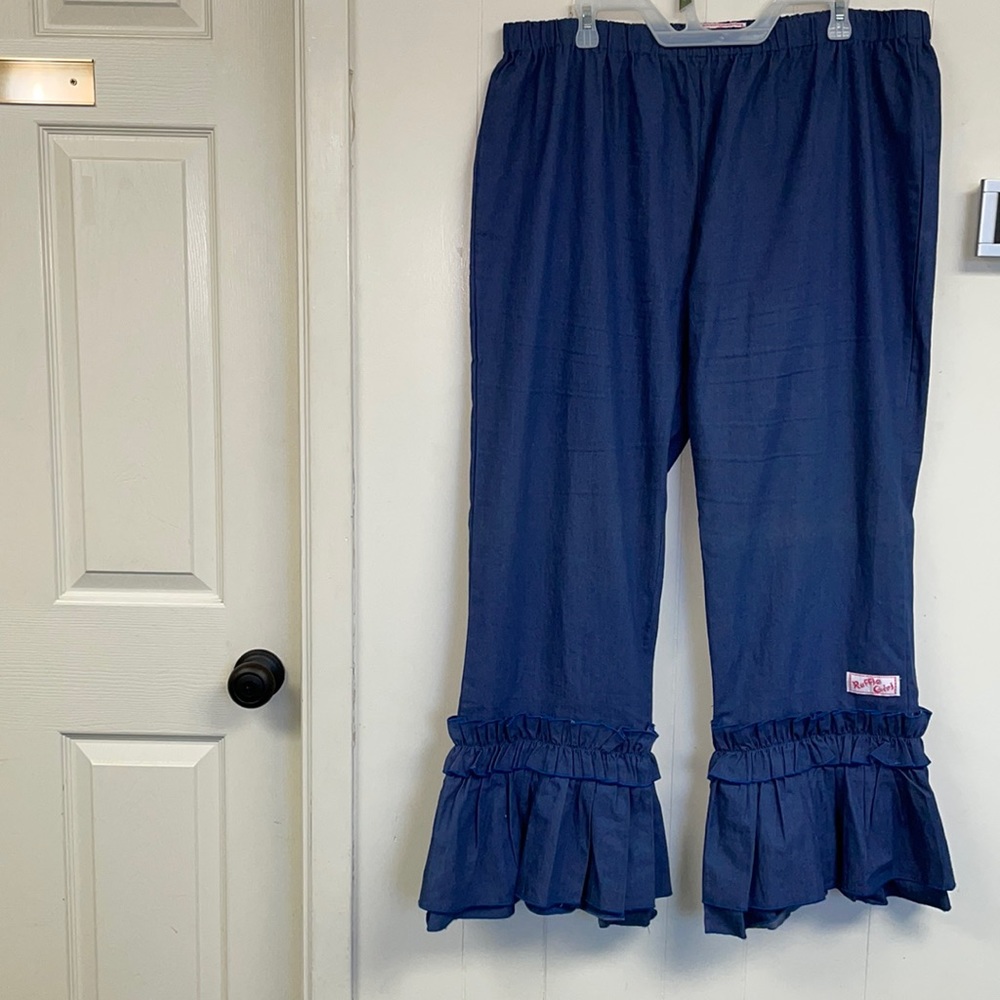 Ruffle Women Pants